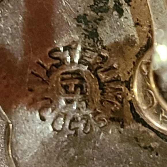 Earrings 925 Sterling Mexican Screwbacks - Picture 5 of 6